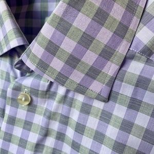 ETON Contemporary Fit Mens Long Sleeve Dress Shirt, Size 15